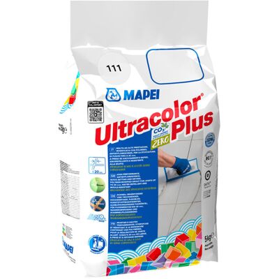 Mapei Ultracolor Plus 111 Silver Grey 5kg Flexible Wall and Floor Tile Grout Mapei Ultracolor Plus 111 Silver Grey 5kg Flexible Wall and Floor Tile Grout