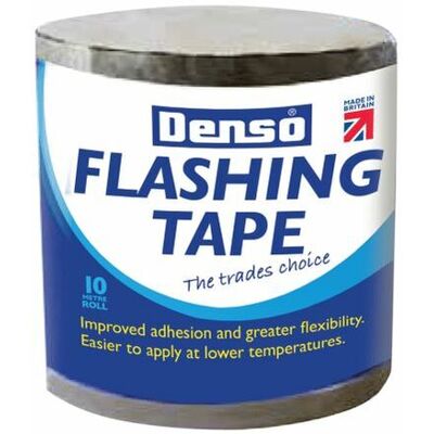 Denso DENFTG100MM Grey Flashing Tape - Flammable Waterproofing Material Denso DENFTG100MM Grey Flashing Tape - Flammable Waterproofing Material
