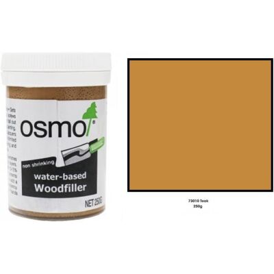 Osmo - Wood Filler - Multi Purpose Interior Filler - 250g - Teak Osmo - Wood Filler - Multi Purpose Interior Filler - 250g - Teak