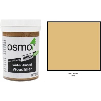 Osmo - Wood Filler - Multi Purpose Interior Filler - 250g - Mid Oak Osmo - Wood Filler - Multi Purpose Interior Filler - 250g - Mid Oak