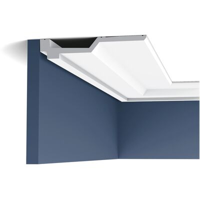 Orac Decor LUXXUS C354 Cornice moulding - Modern white - Cornice moulding Orac Decor LUXXUS C354 Cornice moulding - Modern white - Cornice moulding