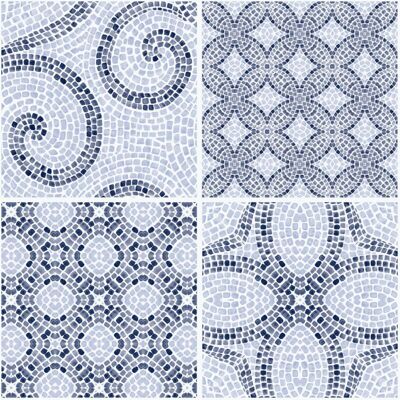 d-c-fix Romano Mosaic Self-Adhesive Floor Tiles - 11 pcs - Waterproof PVC Vinyl d-c-fix Romano Mosaic Self-Adhesive Floor Tiles - 11 pcs - Waterproof PVC Vinyl