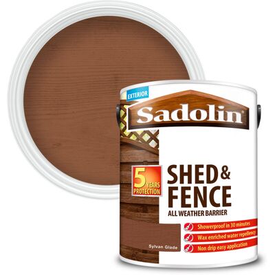 Sylvan Glade - Sadolin Shed & Fence Protector All Weather Barrier Sylvan Glade - Sadolin Shed & Fence Protector All Weather Barrier