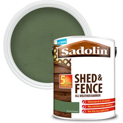 Sadolin - Shed & Fence Protector - Green Forest Sadolin - Shed & Fence Protector - Green Forest