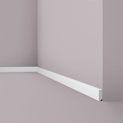 Skirting NMC FT1F wallstyl Noel Marquet Decorative moulding Panel moulding Frieze moulding contemporary design white 2 m Skirting NMC FT1F wallstyl Noel Marquet Decorative moulding Panel moulding Frieze moulding contemporary design white 2 m