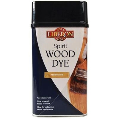 Liberon - 014439 Spirit Wood Dye - Antique Pine - Wood Dye Liberon - 014439 Spirit Wood Dye - Antique Pine - Wood Dye