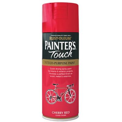 Rust-Oleum - Painter's Touch 400ml - Cherry Red - Paint spray Rust-Oleum - Painter's Touch 400ml - Cherry Red - Paint spray