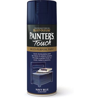 Rust-Oleum - AE0040016E8 - Navy Blue - 400ml - Spray Paint Rust-Oleum - AE0040016E8 - Navy Blue - 400ml - Spray Paint