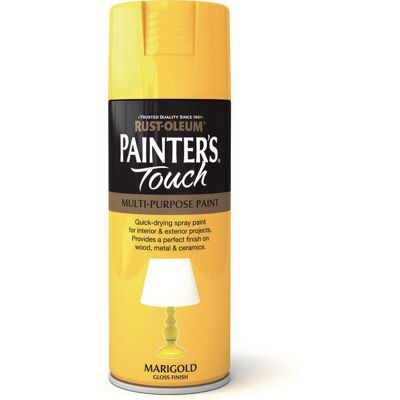 Rust-Oleum - Painter's Touch - Marigold Yellow - Spray Paint Rust-Oleum - Painter's Touch - Marigold Yellow - Spray Paint