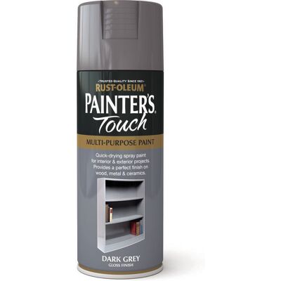 Rust-Oleum - AE0040015E8 - Dark Grey - Gloss - Spray Paint Rust-Oleum - AE0040015E8 - Dark Grey - Gloss - Spray Paint