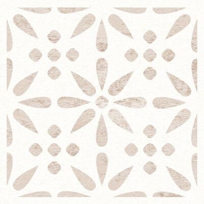 d-c-fix Vintage Floral Vinyl Floor Tiles - 11 pcs - Waterproof PVC - Interior Use d-c-fix Vintage Floral Vinyl Floor Tiles - 11 pcs - Waterproof PVC - Interior Use