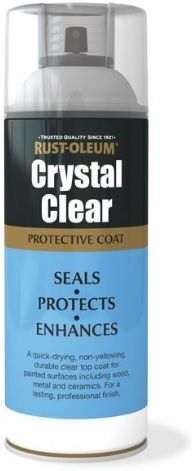 Rust-oleum - Crystal Clear Protective Coat Aerosol - 400ml - Semi Gloss