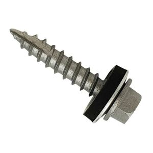 Forgefix - TFHW16GP63150 TechFast Metal Roofing to Timber Hex Screw T17 Gash Point 6.3 x 150mm Box 50 FORTFH63150