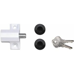 Yale P114 Patio Door Lock White Finish Visi-pack YALP114WE