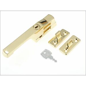 Yale P115PB Lockable Window Handle Polished Brass Finish YALP115PB