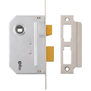 Locks 650320105162 PM320 3 Lever Mortice Sashlock Polished Chrome 65mm 2.5in YALPM320CH25 - Yale