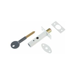 Yale - PM444 Door Security Bolt White Finish Visi of 1 YALPM444WE