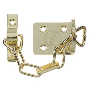 Yale - Locks V-WS6-EB WS6 Security Door Chain - Electro Brass Finish YALVWS6EB