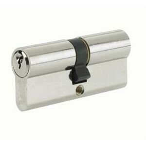 6 Pin Euro Double Cylinder Lock - 35:10:35 (80mm) - Satin Nickel Plated - Yale