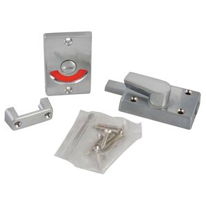 Locks P127-SC Indicator Bolt for Bathrooms or w.c Doors Satin Chrome P127 YALP127SC - Yale