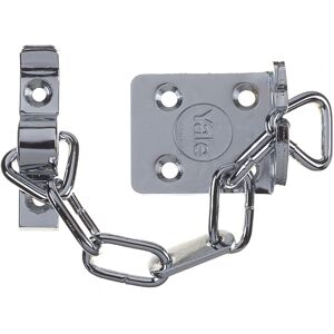 Yale Locks V-WS6-CH WS6 Security Door Chain - Chrome Finish YALVWS6CH