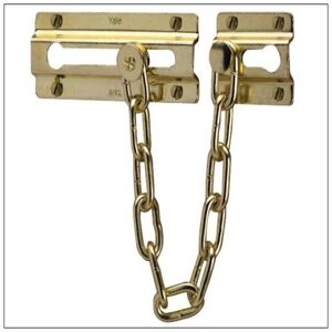 Yale P1037 Door Chain Brass Finish - ,