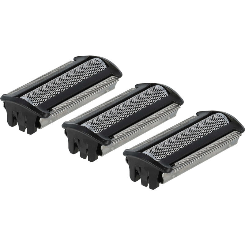 3x Replacement Shaver Heads compatible with Philips TT2021/30, TT2021/32, TT2021/33, TT2021/34, TT2021/35, TT2021/36 Electric Shaver - Vhbw