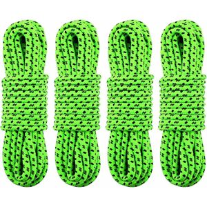 10pcs Heavy Duty Tent Rope, Stainless Steel Tent Rope Buckle for Hiking Camping Fishing Picnic Traveling Denuotop