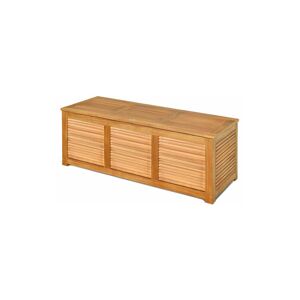 GYMAX 180 Litre Acacia Wood Deck Box Garden Storage Bench Storage Container
