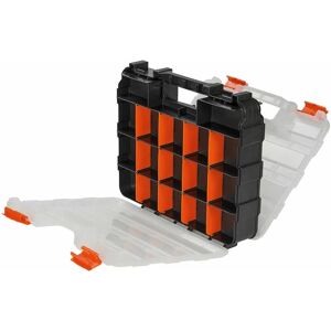 BPR - 34 Compartment Storage Organiser Box Screws Nails Storage Carry Case Box