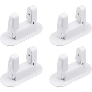 AOUGO 4pcs Child Safety Door Locks and Handles Door Lever Lock, Window Safety Door Block Baby Safety, Door Handle Block