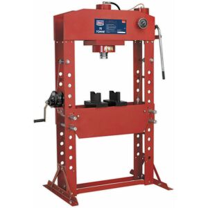 LOOPS 75 Tonne Floor Type Air Hydraulic Press - Sliding Ram Assembly - 2 Speed