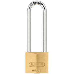 Abus - 12294 65/30mm Brass Padlock 60mm Long Shackle ABU6530LS60