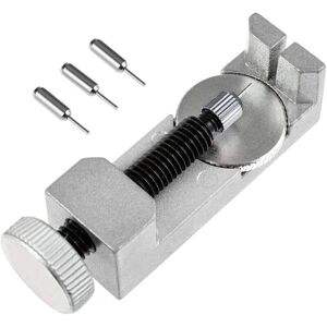 LANGRAY Adjustable Pin Punch Tool Compatible with Watches/Clocks + 4 Pin Punches of Different Sizes