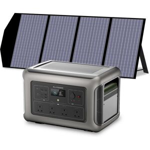 Home Battery Power Station LiFePO4 3168 Wh, Voice Control With 140W Solar Panel For Home Backup Outdoor Allpowers R3500