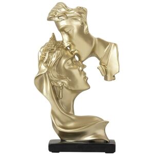 Alwaysh - Kiss Lover Sculpture Resin Couple Statue Figurine Valentine's Day Gift