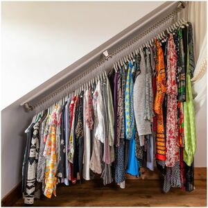 A Place For Everything - Any Angle Clothes Hanging Rail - Zebedee 90cm