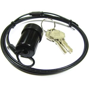 Bematik - Black Notebook Security Lock (Key)