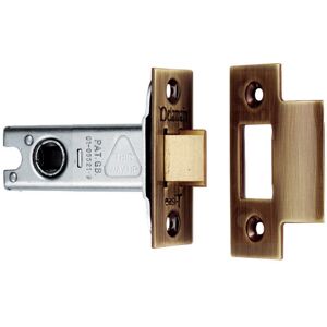 Carlisle Brass Heavy Sprung Tubular Mortice Latch 64mm Florent Bronze