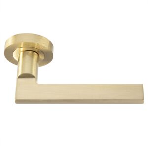 Carlisle Brass - Trentino Lever on Rose Satin Brass