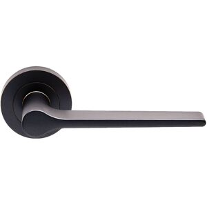 Carlisle Brass - Velino Lever on Round Rose Matt Black