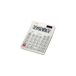 Casio - DE-12E 12 Digit Erg Calc White