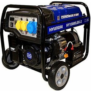 Hyundai - HY10000LEK2 Petrol Generator the 8kW 10kVA Recoil plus Electric Start Site