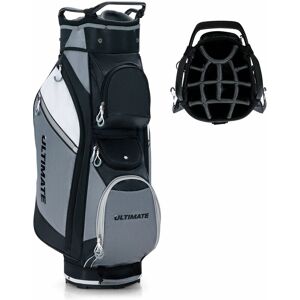 COSTWAY Golf Stand Bag Lightweight Portable Golf Cart Bag 14 Way Top Divider Waterproof
