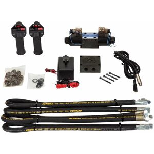 Winchmax - Hydraulic Winch Installation Kit. Valve, Hoses, Control Gear. 12v Wireless Remote