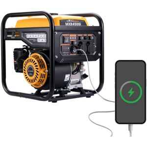 Maxpeedingrods - 3500W Petrol Generator Inverter Portable Pure Sine Wave 3.2 kVA 4-Stroke for Home Backup, rv Travel, Camping, Jobsites