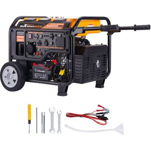 Maxpeedingrods - Petrol Inverter Generator Portable 5KW-5.5KW + ats Interface 4-Stroke for Home rv Camping