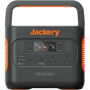 Jackery - Explorer 2000 pro, 2160WH Portable Power Station (Solar Panel Optional) with 2x230V/2200W ac Outlets, Backup Lithium Battery for Outdoor