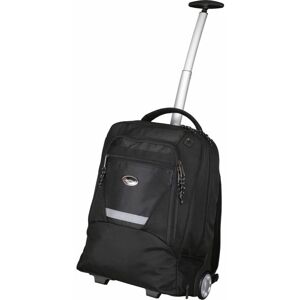 Lightpak - Maste Laptop Tolley Backpack fo Laptops up to 15.4 inch Black - Black