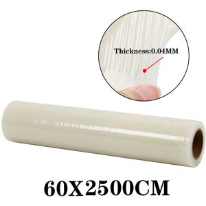 Livingandhome - 25M Temporary Clear Self Adhesive Protective Film Roll